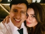 Govinda and Raveena Tandon team up for a new project. Govinda and Raveena Tandon team up for a new project.