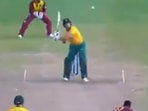 This is the moment shocking umpiring during the fifth T20I between West Indies and South Africa that left AB de Villiers, Dale Steyn and Twitterati shocked.