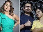 Hina Khan responded to Aamir Khan and Kiran Rao’s divorce announcement. Hina Khan responded to Aamir Khan and Kiran Rao’s divorce announcement.