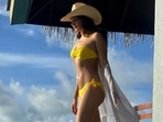 Kiara Advani shared a picture from one of her previous vacations in the Maldives. Kiara Advani shared a picture from one of her previous vacations in the Maldives.