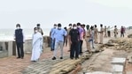 West Bengal chief minister Mamata Banerjee takes stock of the damage caused by Cyclone Yaas, in Digha on May 28. (File photo) West Bengal chief minister Mamata Banerjee takes stock of the damage caused by Cyclone Yaas, in Digha on May 28. (File photo)