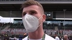 Euro 2020: 'Can England go all the way'- Germany striker Timo Werner (in frame) gives answers at F1 Austrian GP(Screengrab/Instagram) Euro 2020: 'Can England go all the way'- Germany striker Timo Werner (in frame) gives answers at F1 Austrian GP(Screengrab/Instagram)