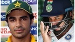 Salman Butt (left) tears down Brad Hogg's suggestion to replace Cheteshwar Pujara (right) with Indian youngster.(HT Collage) Salman Butt (left) tears down Brad Hogg's suggestion to replace Cheteshwar Pujara (right) with Indian youngster.(HT Collage)