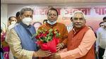 The crown has fallen on Pushkar Singh Dhami (PTI) The crown has fallen on Pushkar Singh Dhami (PTI)