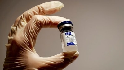 The two-dose vaccine has 91.6% efficacy in preventing serious illness. (Reuters)