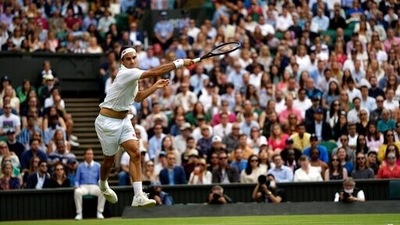 Full Wimbledon crowds allowed from quarterfinals to finals. (AP) Full Wimbledon crowds allowed from quarterfinals to finals. (AP)