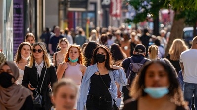 The British Medical Association however suggested that some coronavirus measures like wearing masks and ensuring proper ventilation should be carried on even after July 19 (AFP) The British Medical Association however suggested that some coronavirus measures like wearing masks and ensuring proper ventilation should be carried on even after July 19 (AFP)