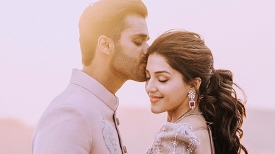 Mehreen Pirzada got engaged to Bhavya Bishnoi in March. They have now split up. Mehreen Pirzada got engaged to Bhavya Bishnoi in March. They have now split up.