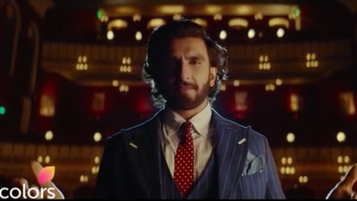 Ranveer Singh in a still from the promo of The Big Picture.