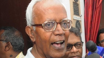 83-year-old Stan Swamy was arrested for his alleged involvement in the Elgar Parishad case. (Diwakar Prasad/ Hindustan Times)