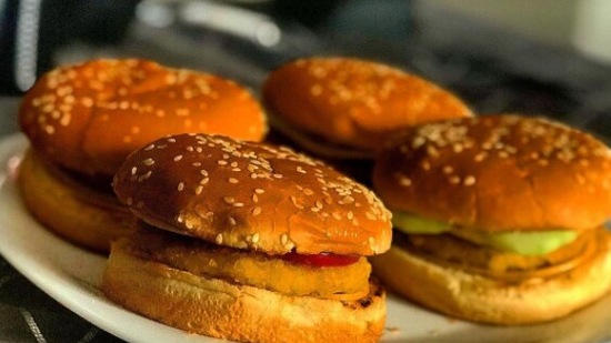 Potato and corn burgers: Vegetarians are surely going to love this dish. Make the patty with corn, potato, feta cheese and herbs, wrap it with breadcrumbs and shallow fry till it is turns golden brown.(Instagram/@kr1s71an)