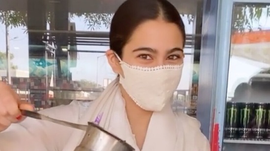 Sara Ali Khan shares a series of pictures and videos on Instagram.
