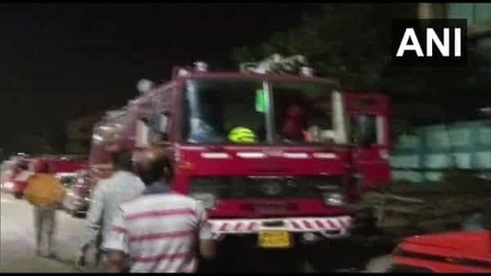 An explosion took place at a Bharat Chemicals factory in Maharashtra's Palghar. (Photo: ANI) An explosion took place at a Bharat Chemicals factory in Maharashtra's Palghar. (Photo: ANI)