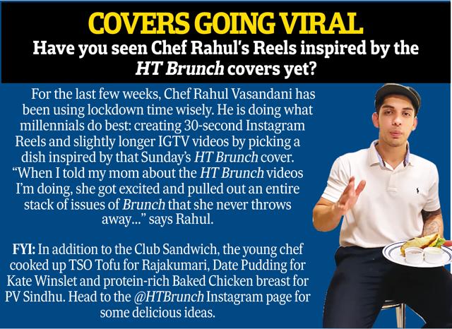 Chef Rahul’s Reels inspired by HT Brunch Cover Stories