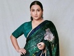 Vidya Balan shows how to rock animal prints in silk sarees with <span class='webrupee'>₹</span>13k drape Vidya Balan shows how to rock animal prints in silk sarees with <span class='webrupee'>₹</span>13k drape