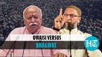 Mohan Bhagwat's comments were countered by Asaduddin Owaisi (Agencies) Mohan Bhagwat's comments were countered by Asaduddin Owaisi (Agencies)