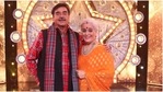 Shatrughan Sinha with Poonam Sinha on Indian Idol 12. Shatrughan Sinha with Poonam Sinha on Indian Idol 12.