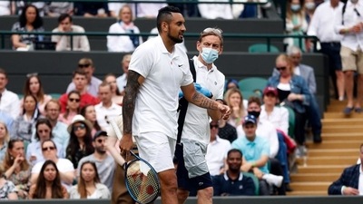 Australia's Nick Kyrgios: File Photo (REUTERS)