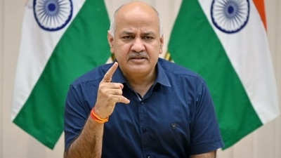 Delhi deputy chief minister Manish Sisodia. (ANI Photo)
