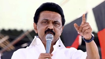 In his letter, Stalin said that the proposed Mekedatu project “would definitely jeopardize the availability of water to Tamil Nadu.” (PTI file photo) In his letter, Stalin said that the proposed Mekedatu project “would definitely jeopardize the availability of water to Tamil Nadu.” (PTI file photo)