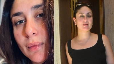 Kareena Kapoor shared a new selfie. Kareena Kapoor shared a new selfie.