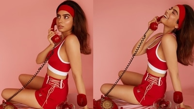 Khushi Kapoor shared pictures from her latest shoot.