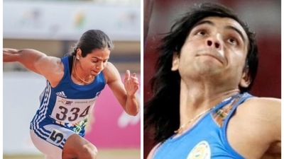 Tokyo Olympics: Dutee Chand, Neeraj Chopra headline 26-member squad named by AFI (HT COLLAGE) Tokyo Olympics: Dutee Chand, Neeraj Chopra headline 26-member squad named by AFI (HT COLLAGE)