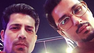 Actors Amol Parashar and Sumeet Vyas. Actors Amol Parashar and Sumeet Vyas.