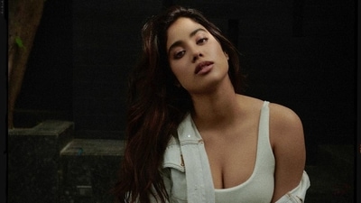 Janhvi Kapoor shared pictures from a new photoshoot on Instagram. Janhvi Kapoor shared pictures from a new photoshoot on Instagram.