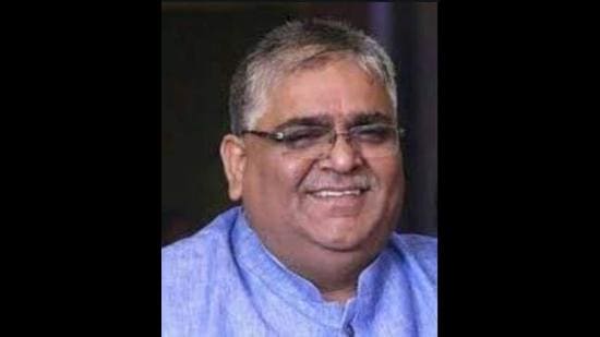 Ludhiana BJP leader Ravinder Arora, who died at a private hospital in Delhi on Monday.