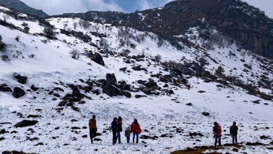 Nathula Pass: Located at a towering height of 4,310m above sea level, this is one of the highest motorable passes in the world. (Instagram/@unprofessional_photography12)