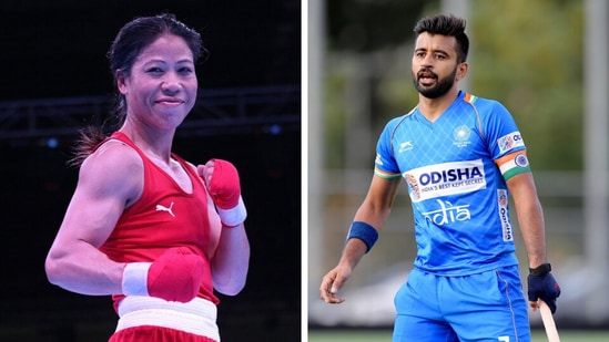 Mary Kom and Manpreet Singh to be India's flag bearers at opening ceremony of Tokyo Olympics.