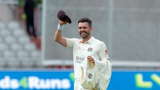 Twitter cannot keep calm after James Anderson (in frame) picks up 1000th first-class wicket.(TWITTER/LANCASHIRE) Twitter cannot keep calm after James Anderson (in frame) picks up 1000th first-class wicket.(TWITTER/LANCASHIRE)