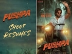 Pushpa stars Allu Arjun and Rashmika Mandanna in lead roles. Pushpa stars Allu Arjun and Rashmika Mandanna in lead roles.