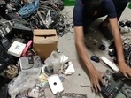 E-waste includes old, discarded and unserviceable electronic items such as mobile phones, television sets, chargers and refrigerators, among others.(File photo) E-waste includes old, discarded and unserviceable electronic items such as mobile phones, television sets, chargers and refrigerators, among others.(File photo)