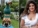 Pooja Batra does Sirsasana and its variations in calming workout video: Watch(Instagram/@poojabatra) Pooja Batra does Sirsasana and its variations in calming workout video: Watch(Instagram/@poojabatra)