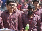 Board exams 2022: The term one exams will be conducted by the Board in November-December, 2021 while the second term exams will be conducted in March-April, 2022.(Yogendra Kumar/HT PHOTO) Board exams 2022: The term one exams will be conducted by the Board in November-December, 2021 while the second term exams will be conducted in March-April, 2022.(Yogendra Kumar/HT PHOTO)