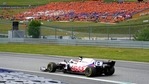 Haas driver Nikita Mazepin of Russia steers his car(AP) Haas driver Nikita Mazepin of Russia steers his car(AP)