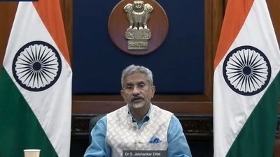 "India is coming out of the second wave and will witness a strong economic recovery," S Jaishankar said. (ANI) "India is coming out of the second wave and will witness a strong economic recovery," S Jaishankar said. (ANI)