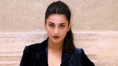 Actor Shruti Haasan has also started shooting after unlock was announced earlier this year. Actor Shruti Haasan has also started shooting after unlock was announced earlier this year.