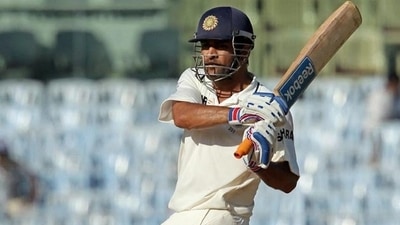 In the 1st Test against Australia in Chennai in 2013, MS Dhoni scored 224 runs in the 1st innings to help his team post a mammoth total of 572 and take a solid lead in the match. India eventually won the Test by 8 wickets. (PTI) In the 1st Test against Australia in Chennai in 2013, MS Dhoni scored 224 runs in the 1st innings to help his team post a mammoth total of 572 and take a solid lead in the match. India eventually won the Test by 8 wickets. (PTI)