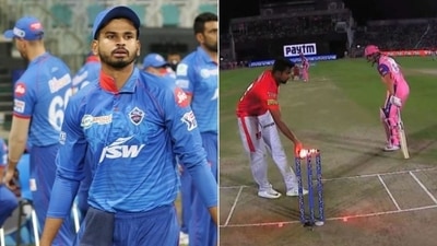 Shreyas Iyer (L) reveals how Ashwin agreed to not 'Mankad' after joining DC (HT Collage)