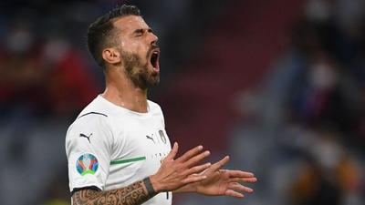 Italy’s Leonardo Spinazzola. (REUTERS) Italy’s Leonardo Spinazzola. (REUTERS)