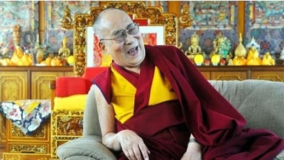 His Holiness the Dalai Lama in an interview with the author in 2018. His Holiness the Dalai Lama in an interview with the author in 2018.