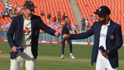 Virat Kohli and Joe Root (BCCI) Virat Kohli and Joe Root (BCCI)