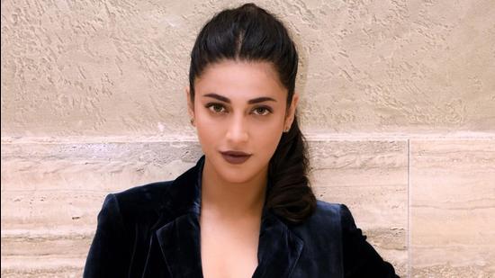 Actor Shruti Haasan has also started shooting after unlock was announced earlier this year.