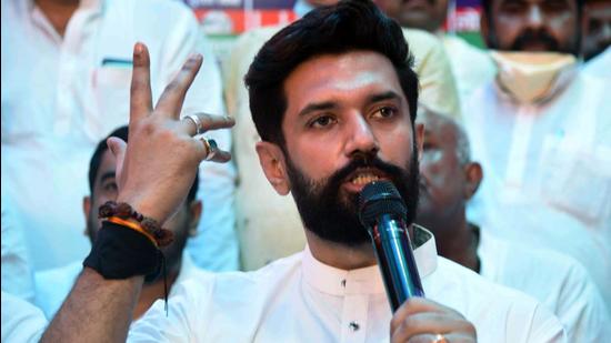 Chirag Paswan said he has told Prime Minister Narendra Modi that he had suspended the rebel MPs in accordance with the party’s constitution. (ANI Photo)