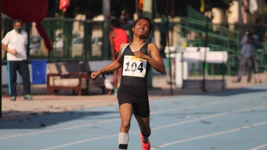 I will make a strong comeback, says injured Hima Das after missing Tokyo Olympics(HT Photo)