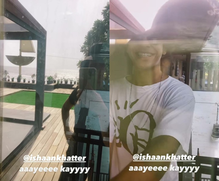 Mira Rajput shares a video of Ishaan Khatter. Mira Rajput shares a video of Ishaan Khatter.
