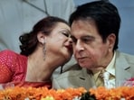Dilip Kumar and his wife, Saira Banu, had been married for over five decades. (PTI)